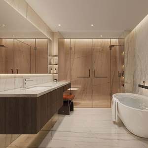 Mueble de Baño con Espejo, Lavabo, Mueble de Madera Contrachapada, Lavabo de Sobre Encimera, Mueble de Baño de Alta Calidad - Product Image 2