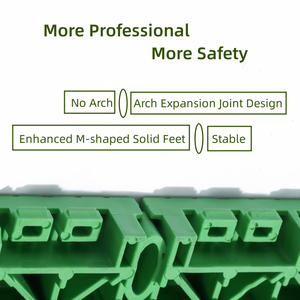 Sistema de Cancha de Baloncesto y Fútbol Sala Interior VMKON <span class=keywords><strong>GameChanger</strong></span>+ con Tapete de Lanzamiento, Piso para Gimnasio, 12 Opciones de Color - Product Image 3