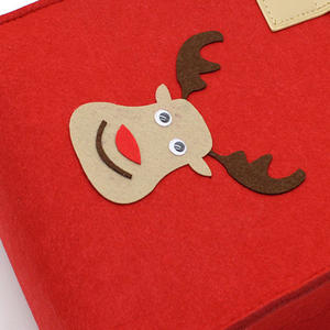 عرض ترويجي أعلى البائع حقيبة عيد الميلاد OEM عيد الميلاد لباد كيس الحلوى - Product Image 4