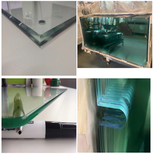 Panneaux en verre trempé <span class=keywords><strong>sur</strong></span> <span class=keywords><strong>mesure</strong></span> de 6 à 12 mm pour cloisons de salle de bain, parois de <span class=keywords><strong>douche</strong></span> et panneaux de sécurité en verre trempé. - Product Image 4