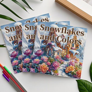 Libro <span class=keywords><strong>da</strong></span> <span class=keywords><strong>Colorare</strong></span> <span class=keywords><strong>Fiocchi</strong></span> <span class=keywords><strong>di</strong></span> <span class=keywords><strong>Neve</strong></span> Magici, Libro <span class=keywords><strong>da</strong></span> <span class=keywords><strong>Colorare</strong></span> Scene Incantate, Libro d'Arte Rilassante <span class=keywords><strong>da</strong></span> <span class=keywords><strong>Colorare</strong></span> per Alleviare lo Stress - Product Image 6