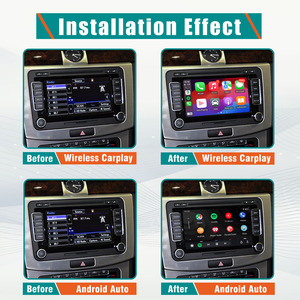 Adaptador inalámbrico Carplay Android Auto para Volkswagen VW RNS510 Series Magotan Tiguan Passat Skoda Mirror Link AirPlay Navigation - Product Image 5