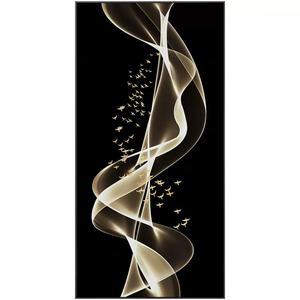 Venta Directa de Fábrica, Pintura Moderna Vertical Simple para Colgar en la Pared, Pintura Abstracta de Porcelana de Cristal - Product Image 5