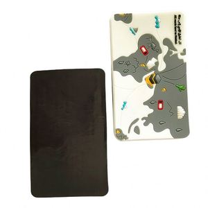 Aimants de réfrigérateur modernes en PVC de haute qualité, souvenirs personnalisés, autocollants magnétiques mignons pour réfrigérateur avec forme rentrée scolaire - Product Image 1