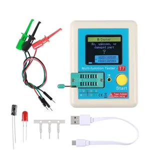 LCR-T7 Transistor Tester TFT Diode Triode Capacitance Meter LCR Meter NPN PNP MOSFET IR Multifunction Tester Multimeter