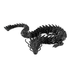 Tượng rồng Trung Quốc in 3D, đồ thủ công mỹ nghệ Trứng Rồng, đồ chơi và quà tặng - Product Image 4