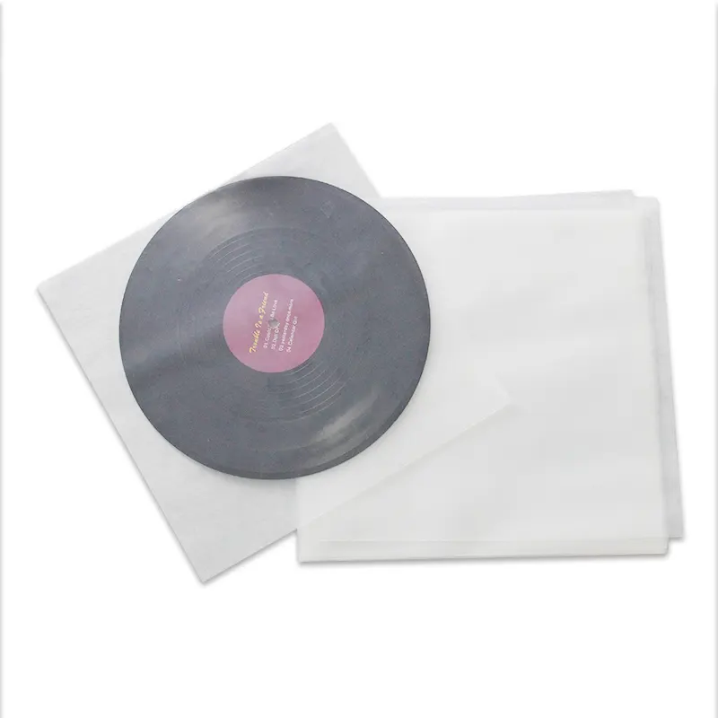 7" 10" 12" Vinyl LP Storage Paper Plastic Record Sleeves Inner Outer Record Cover Sleeves