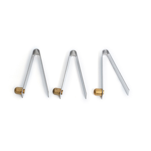 Boutons solides nickelés, clips à ressort pour meubles, bouton poussoir en forme de V pour verrouillage de tube, pour poteau de tente - Product Image 3