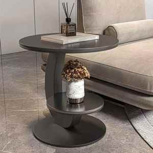 Modern Luxury Movable <b>Iron</b> Metal Coffee <b>Table</b> with Gold Brass Legs & Marble Top for Home Office or Hotels Living Room Entry - Product Image 3