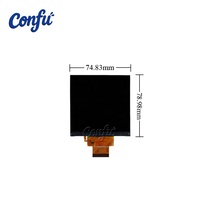 Écran tactile capacitif carré de 4 pouces IPS 720*720 1*1 TP avec affichage MIPI CONFU pour Raspberry Pi, simulateur de vol, compteur