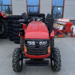 <b>Mini</b> 4WD 4x4 Agricultural with <b>Air</b>-<b>conditioned</b> Cab Multifunctional Wheel Tractor China - Product Image 3