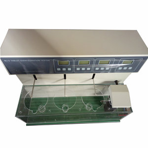 Equipo de Laboratorio Farmacéutico, Probador de Desintegración de Tabletas y Cápsulas BJ-3 con 3 Cestas de Prueba - Product Image 1