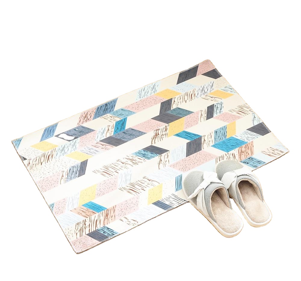 INS шаблон коврики детские штаны с геометрическим принтом коврик анти-скольжения передняя дверь ковры