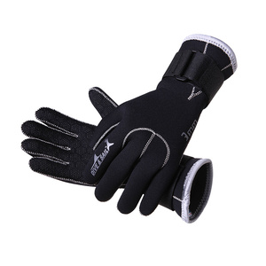 <span class=keywords><strong>Gants</strong></span> de <span class=keywords><strong>plongée</strong></span> sous-marine DIVE&SAIL en néoprène extensible 3 mm, super élastiques, protection UV, imperméables, doigts entiers - Product Image 1