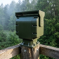 Plateforme de suivi PTZ à commande motorisée avec caméra thermique et suivi automatique de cible par GPS