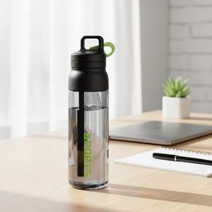 Garrafa Importada de Material Tritan Resistente a Altas Temperaturas Tipo Canudo à Prova de Vazamentos Especial para Estudantes - Product Image 1