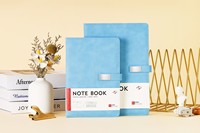Carnet en cuir PU A5 résistant à l'eau avec boucle magnétique, journal ligné pour le bureau, l'école et l'usage quotidien