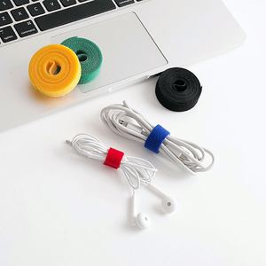 Hot Sale 15mm Velcroes Nylon Polyester <b>Hook</b> and Loop Band Tape Heavy Duty Back to Back Self <b>Adhesive</b> Double Side - Product Image 4