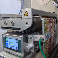 Máquina automática de troquelado de etiquetas rollo a rollo máquina troqueladora de etiquetas rollo a hoja para impresoras digitales para pegatinas de vinilo