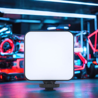 Lampe vidéo bicolore W64 LED tiktok Caméra en direct Caméra vlog portable Éclairage photo et vidéo ultra lumineux