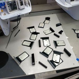 PVC POM PC Overmolded Injection Molds for <b>Plastic</b> Housing Connectors Injecting Inserts for SIM Card Slot - Product Image 2