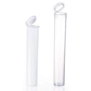 หลอดพลาสติก PP ป้องกันเด็กเปิดได้ พร้อมฝาปิดแบบพลิกได้ เกรดสำหรับอาหาร  สำหรับบรรจุภัณฑ์สมุนไพร - Product Image 1