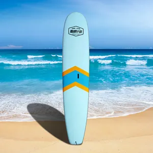 Herstellung Soft Surf board EPS Core Kunden spezifische Farbe Wassersport Surfen Soft Top Surfbrett mit Kunststoff flossen