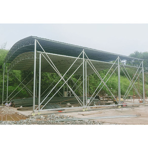 Estructura de Acero, Refugio Móvil para Varillas de Refuerzo, Resistencia al Viento de 81-120 mph, Taller de Uso Industrial - Product Image 2