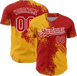 Printed <b>Hip</b> Hop Baseball Jersey for Men Casual Button Down Shirts Short Sleeve Active Team Sports Uniform Custom Fashion - Product Image 6