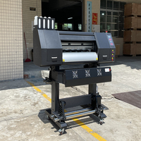 Impresora de inyección de tinta eco-solvente de alta resolución 1440DPI automática de 0.7m con cabezales XP600/DX5/DX7 para flex, tela, pancartas exteriores y etiquetas