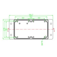 Cajas de Contactores Eléctricos, Carcasas Personalizadas IP65, Cajas de Empalmes Electrónicas de Plástico ABS Impermeables