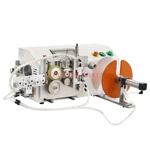 Automatic Spool Winding Machine Electrical Cable Wire harness Tape Twisting Wrapping tape spooling machine