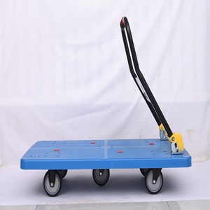 Chariot à plateforme pliable en acier robuste, chariot à main à forte capacité de charge - Product Image 1