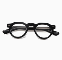 Montures de lunettes optiques vintage 2025 – Lunettes de lecture en acétate de haute qualité, motif uni, couleurs contrastées, protection anti-lumière bleue
