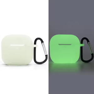 Custodia per AirPods <span class=keywords><strong>4</strong></span> in Silicone Morbido, Protezione Completa per AirPods 4a Generazione 2024 con Moschettone e LED Frontale Visibile - Product Image 6
