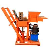 Machines hydrauliques pour briques d'argile, machines à briques à chaîne diesel et équipements manuels de fabrication de briques, économiques en énergie et faciles à utiliser