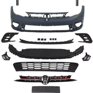 Kit complet de diffuseur de bas de caisse et pare-chocs avant pour <span class=keywords><strong>Volkswagen</strong></span> <span class=keywords><strong>Polo</strong></span> 2018, mise à niveau standard style <span class=keywords><strong>GTI</strong></span> <span class=keywords><strong>2022</strong></span> - Product Image 1