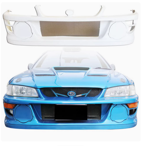 Labio delantero de fibra de vidrio de alta calidad para 93-01 para <span class=keywords><strong>Subaru</strong></span> Impreza GC8 4dr Sedan LS <span class=keywords><strong>WRC</strong></span> EE. UU. Modelo 98 Reemplazo de parachoques ancho - Product Image 2