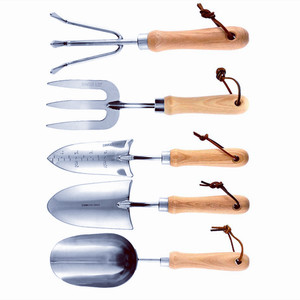 7-piece <b>gardening</b> <b>tool</b> <b>set</b> for home use: shovel, rake, heavy-duty shears, root cutter, stainless steel shovels of various sizes. - Product Image 4