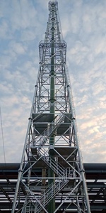 Ống khói tháp thép thiết kế lưới tháp nhà máy giá để bán - Product Image 3