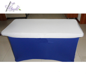 Spandex bảng toppers cho 6 feet bảng hình chữ nhật trong đám cưới và trang trí bên - Product Image 2