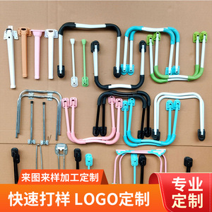 Foldable Table Legs Plastic Height Adjustable For Desk Bedroom Study Computer Desk Multi Functional - Product Image 4