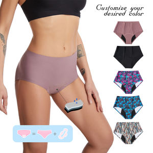 Kadın artı boyutu orta bel nefes tüy dekore hamile iç çamaşırı pamuk annelik külot alçak Thongs - Product Image 3