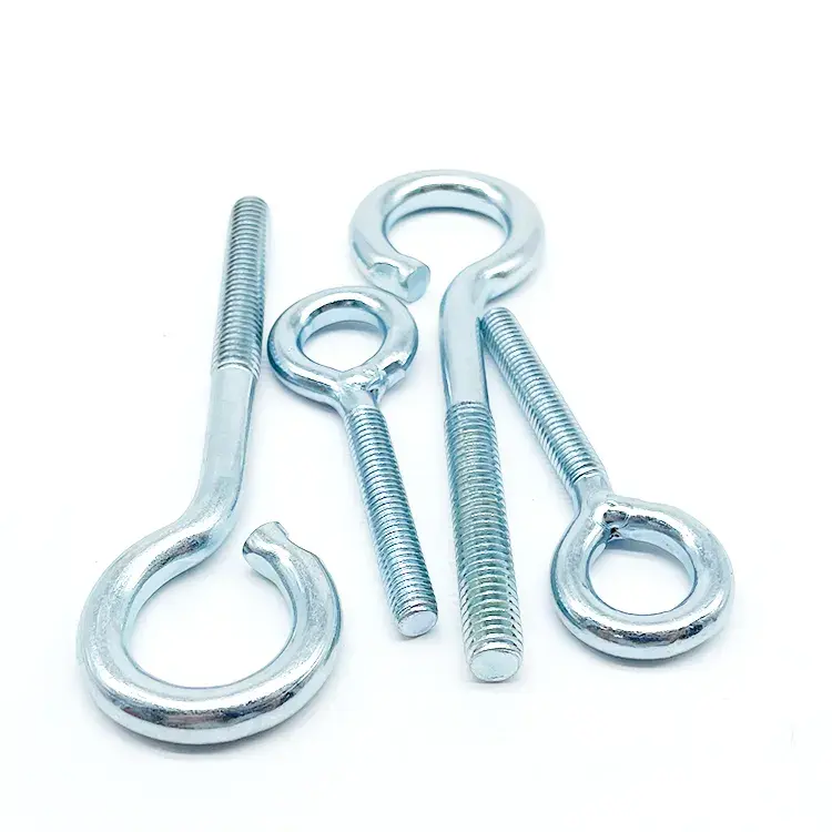 High Quality China Manufacture Eye Bolt cartron Steel with Zinc from Handan