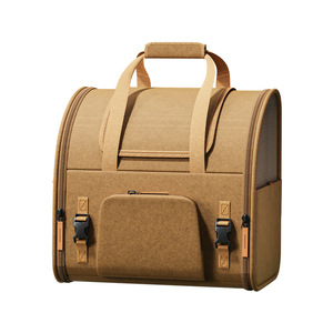 Outdoor pet <b>backpack</b>, portable handbag, breathable cat bag, large capacity, wholesale pet <b>backpack</b>. - Product Image 1