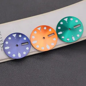 Mécanique montre-bracelet personnalisée outils et pièces gmt 28.5mm cadran fit nh34 nh35 nh36 miyota8215 7750 <span class=keywords><strong>6497</strong></span> <span class=keywords><strong>eta</strong></span> 2824 <span class=keywords><strong>mouvement</strong></span> - Product Image 1