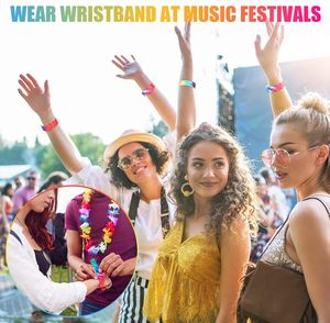 Bracelets en tissu tissé avec logo personnalisé pour les foires du livre, designs à thème littéraire, cadeaux promotionnels originaux - Product Image 5