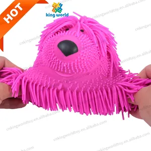 Hot Sell OEM Soft Animal Kids Big Size 9'' Cat Dog Fidget Sensory Squeeze Toys