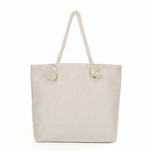 Sac de plage en toile de haute qualité avec poignée, idéal pour le supermarché – Vente en gros - Product Image 4