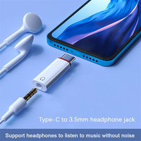 Adaptateur 3,5 mm femelle vers Type C/8 broches mâle pour Samsung pour Xiaomi/Huawei Convertisseur de casque filaire OTG Adaptateur audio AUX pour écouteurs